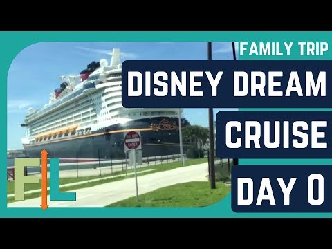 DISNEY DREAM CRUISE 2017 Day 0 (Airport, Sailing Away Party, The Juggler Show)