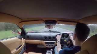 preview picture of video 'Driving my Ferrari 360 from Fairford to Malmesbury'