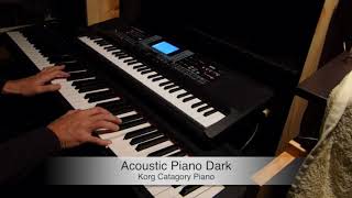 Video thumbnail for Korg microARRANGER - Tutorial / Review #4- SOUNDS - Piano by funnzie