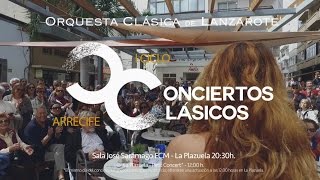La Plazuela. Flashmob. Orquesta Clásica de Lanzarote