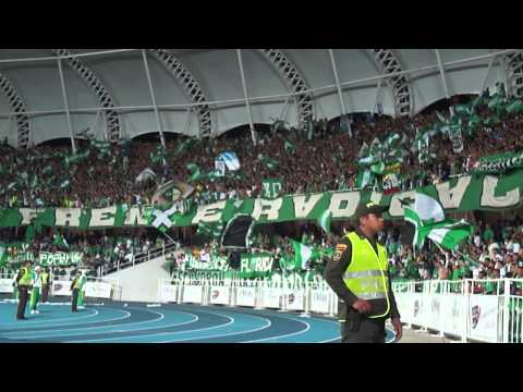 "Cali(2) vs (2)Pasto  Â¡Frente Radical - Hoy te he venido a alentar!" Barra: Frente Radical Verdiblanco &bull; Club: Deportivo Cali
