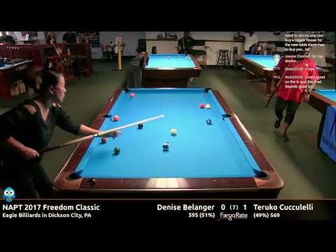 Denise Belanger vs Teruko Cucculelli - NAPT 2017 Freedom Classic