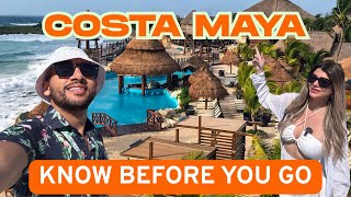 COSTA MAYA CRUISE PORT DISASTER? SEAWEED STRUGGLES + BEACH CLUB REVIEW