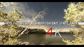 preview picture of video 'HARRISON BAY STATE PARK NIGHTLAPSE SITE A41 with the HERO4'