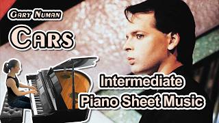Cars (Gary Numan) Intermediate Piano Sheet Music (Arranged by Jennifer Eklund)