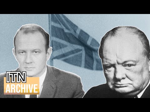 The Moment Sir Winston Churchill's Death Was Announced | Rare Live Special News Broadcast (1965)