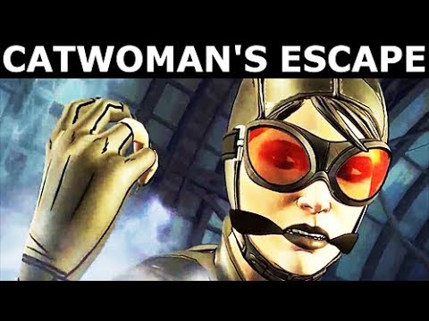 Catwoman Escapes From The Riddler's Murder Box - BATMAN Season 2 The Enemy Within Episode 4