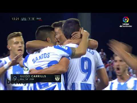 El Leganés supera al Rayo en el duelo de la angustia
