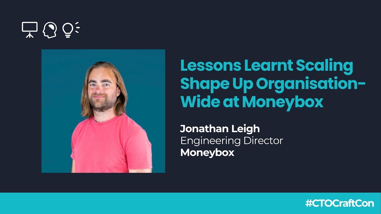 Lessons Learnt Scaling Shape Up Organisation Wide at Moneybox