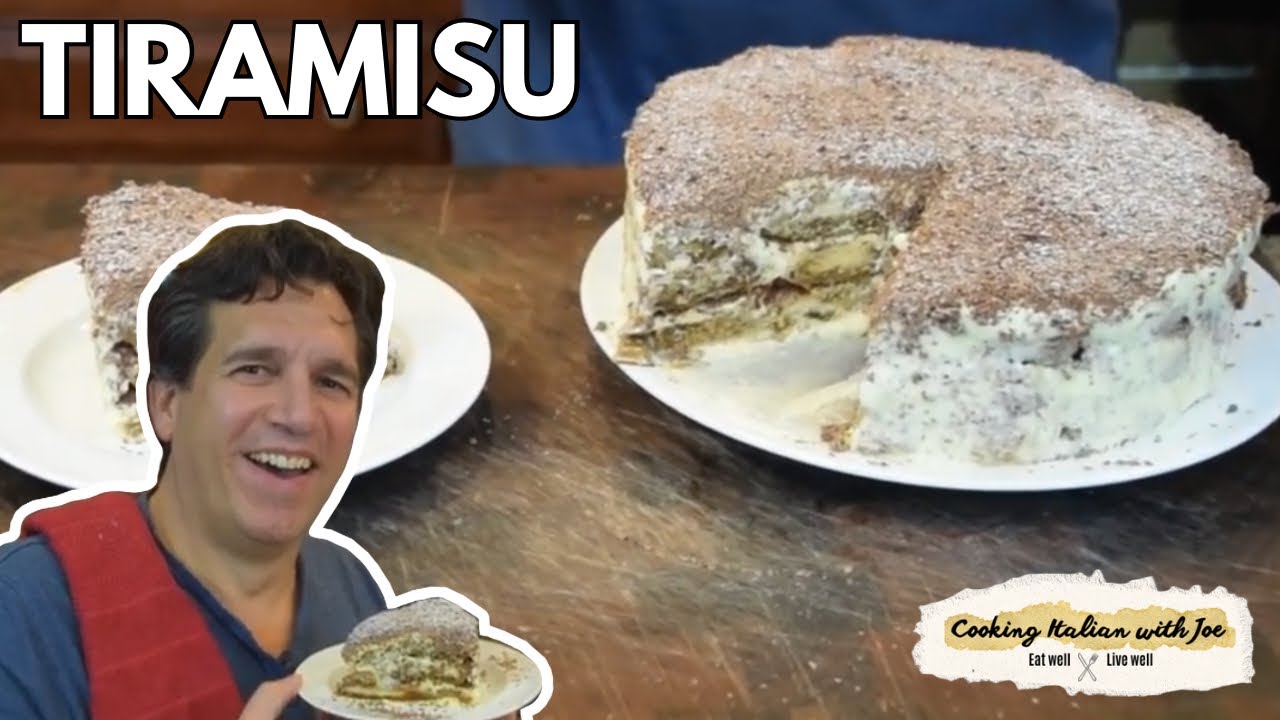 Authentic Italian Tiramisu | Cooking Italian with Joe