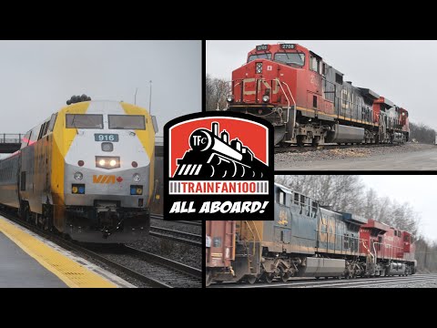 Eastern Ontario Railfanning ~ Brockville to Bedell ~ 2023-12-28