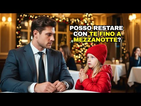 "POSSO RESTARE CON LEI..?" — BAMBINA SOLITARIA A CAPODANNO CHIEDE AL MILIONARIO DI SEDERSI ACCANTO