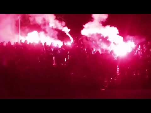 Bad Blue Boys 35th anniversary celebration of ultras in front of Stadium 🇭🇷