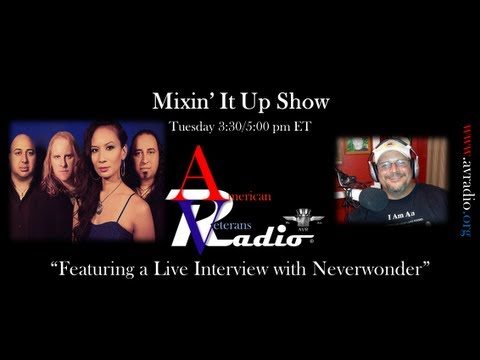 American Veterans Radio's Live Interview with Alima Soul of Neverwonder September 3, 2013