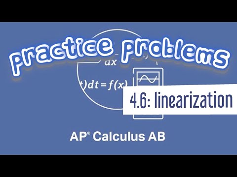 AP Calculus AB 4.6 Using Linearization of a Natural  Log to find The Tangent Line