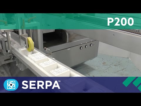 P200 Side Load Case Packer running cartons – Serpa Packaging Solutions