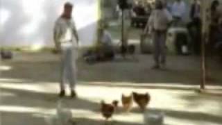 Madonna -On Evita Set in Argentina singing The Carpenters with locals 1996