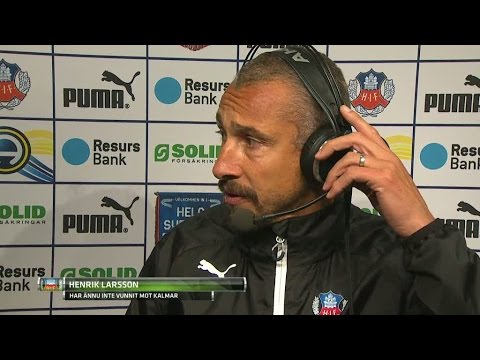 Rekordkorta intervjun med Henke Larsson: "Jag gör ingen analys nu" - TV4 Sport