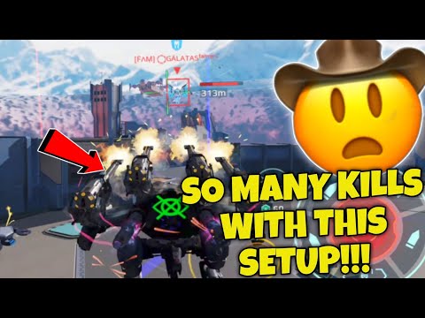 I GOT 16 KILLS USING REAPER CRISIS SETUP IN WAR ROBOTS!!!