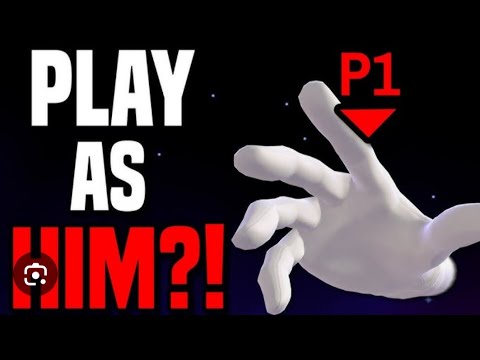 Playing as Master Hand in World of Light