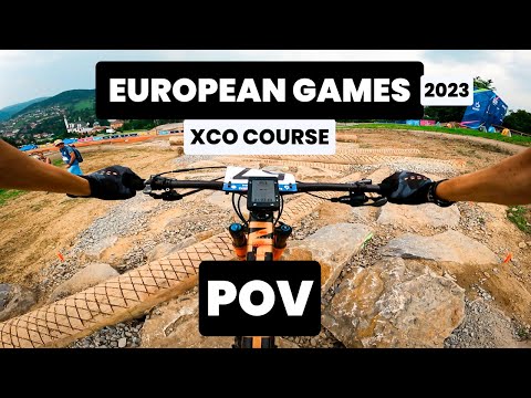 European Games 2023 MTB XCO Track | Full lap POV