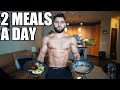 How I Got Shredded Eating 2 Meals A Day | Full Day Of Eating