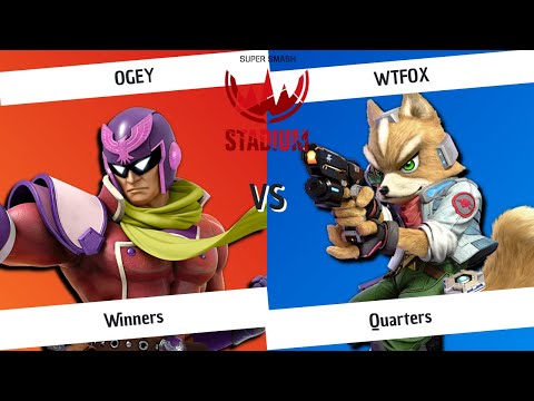 SUPER SMASH STADIUM #1 - LSE | Ogey (Captain Falcon) vs BK | WTFox (Fox)