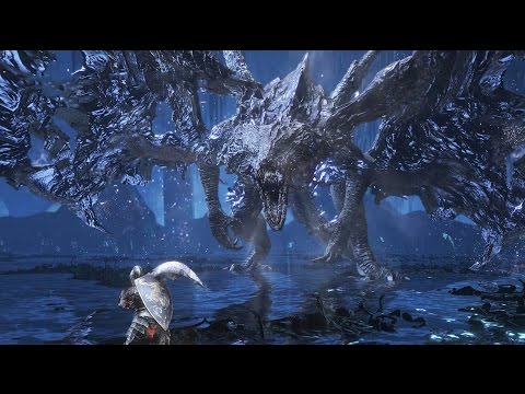 Dark Souls 3 Ringed City: Darkeater Midir Boss Fight (4K 60fps)