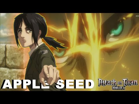 Eren Transformation VS. Marley Warriors | Apple Seed [AOT EP. 16 Edit]