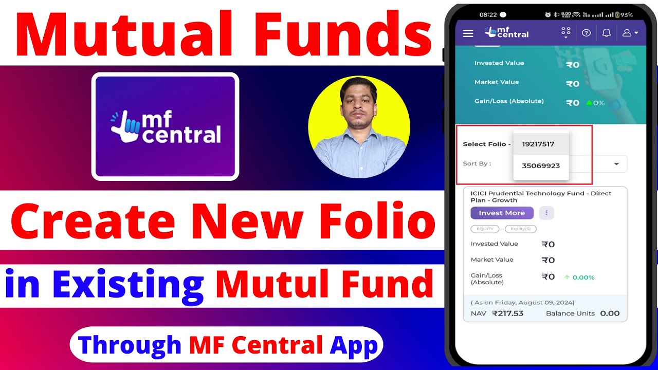 How to Create a New Folio in the Same Mutual Fund | Step-by-Step Full Process 2025 🔁