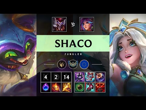 Shaco Jungle vs Lillia - EUW Challenger Patch 25.17