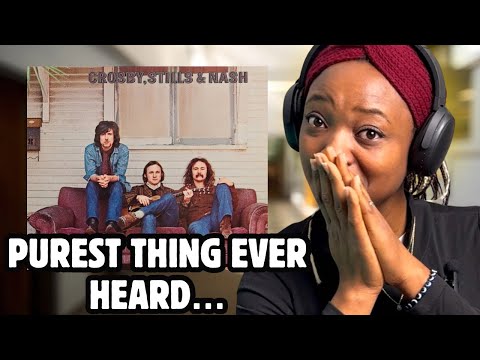 FIRST TIME HEARING Crosby, Stills & Nash - Helplessly Hoping | REACTION
