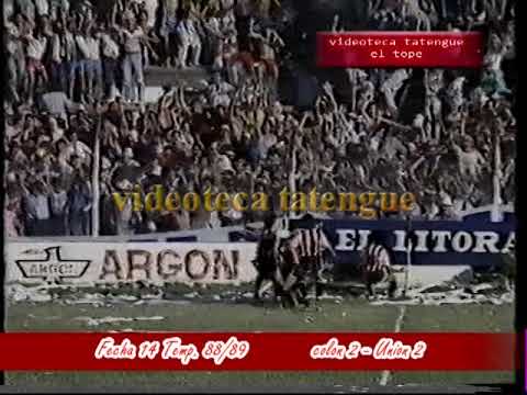 Gol de toresani a colon  F14 Temp 88/89 ASI SE FESTEJA HUEVOOO