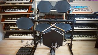 Video thumbnail for Simmons SDS 8 "Electronic Drums" Analog Drum Synthesizer (1984) User Drum Set & Sounds by RetroSound