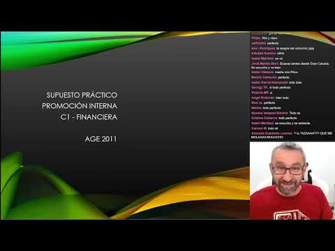 30.- Supuesto práctico Financiera C1 AGE 201 - Promoción interna
