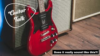 Video thumbnail for Guitar Talk - Epiphone Wilshire Review by Guitar Talk