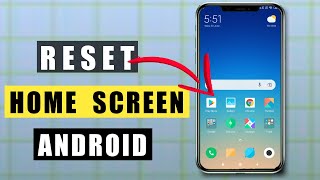 Reset Home Screen Layout to Default . Android- 2021    #resethomescreen