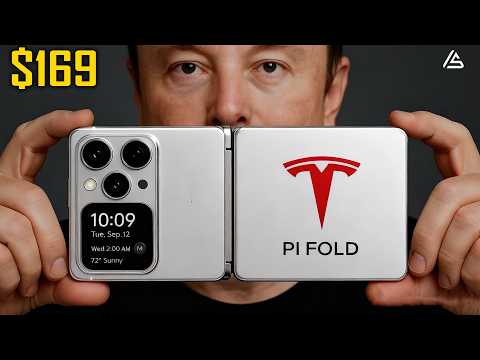 Tesla Pi Phone Fold 2026 Leaked: Under $169?! End Of Apple Iphone