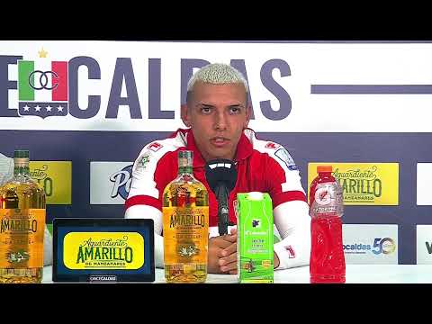 Rueda de prensa de Santa Fe tras su partido con Once Caldas
