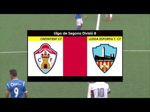 Resum: Ontinyent CF 0 - Lleida Esportiu 1 (Jornada 7 - 2017/2018)