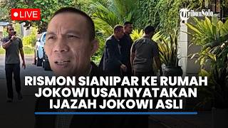Download lagu 🔴BREAKING NEWS : Rismon Sianipar Ke Rumah Jokowi Usai Nyatakan Ijazah Milik Jokowi Asli mp3