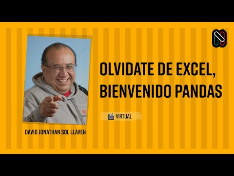 Olvidate de Excel, bienvenido pandas