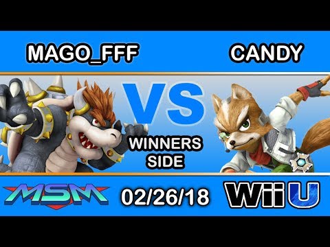 MSM 135 - NSD | Mago_FFF (Bowser) Vs. Candy (Fox) Winners Side - Smash 4