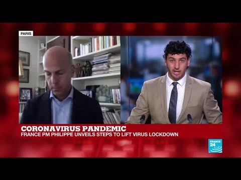 French PM announces a wait-and-see lockdown transition period until June