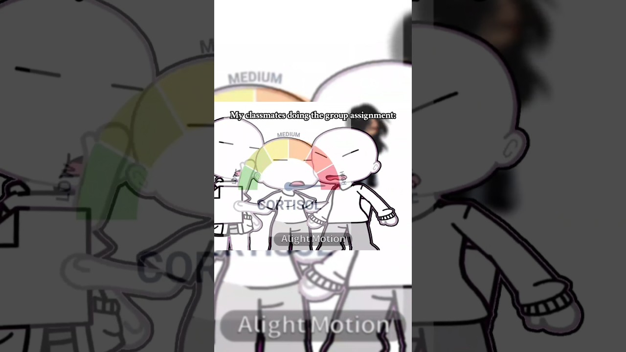 High cortisol levels / low cortisol levels trend #gacha #memes #gachatrend #viral #gachalife #humor