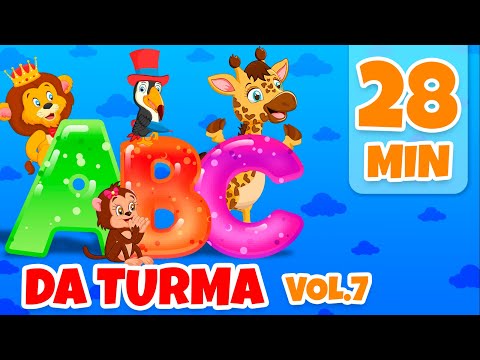 ABC da Turma Vol. 7 - Giramille 28 min | Desenho Animado Musical
