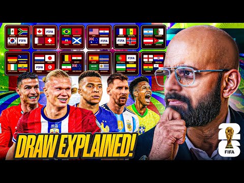 FIFA World Cup 2026 draw explained