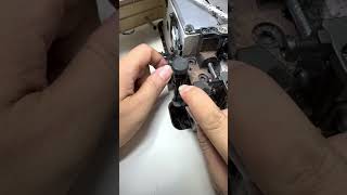 Overlock machine adjustment