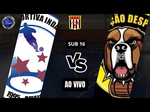 A.D. INDAIATUBA X SÃO BERNARDO - SUB 16 - AO VIVO COM IMAGENS - A1 - TV FALANDO - ESTADUAL - FPFS