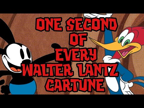 One Second of Every Walter Lantz Cartune